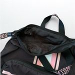 PINK - Victoria's Secret Victoria’s Secret Black Pink Foldable Travel Backpack Photo 4