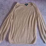 EXPRESS Women’s Light Brown Sweater Size Medium Thick Cute Sweaters Photo 0
