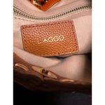 Laggo Mara Studded Brown Tan Leather Hobo Shoulder Bag Slouchy Western Carryall Photo 8