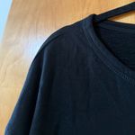 Eileen Fisher Tencel Fleece Shirt Loungewear Kangaroo Pocket Sweatshirt Small Photo 4