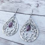 Large Dangle Earrings Pierced Ears Photo 1