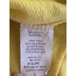 Vintage Y2K 90s Wet Seal Hoodie Large Yellow‎ S/S Hawaii California Beach Yellow Photo 4