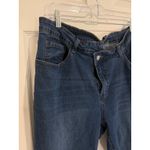 SheIn  Curve Mom Jeans‎ High Rise Dark Wash Denim Comfort Stretch 2XL Photo 1