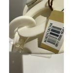 Natasha Couture Necklace 24" Chunky Lucite Oval Link Strand Ivory NWT Photo 2