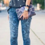 Citizens of Humanity Avedon Morris Paisley Print Skinny Denim Jeans Size 28 NEW Photo 0