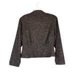 T1 Peabody House Blazer Jacket Tweed Career Wear Business Casual Black Size 12 Photo 4