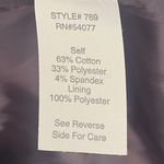 CAbi Jacket Womens Size 6 Dark Gray Black Belted Pleated Back Professional Chic Photo 4