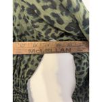Figueroa & Flower Animal‎ Print Maxi Dress L Green Floral Cottage core Boho Slip Size L Photo 8