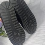 Old Navy Boots BlackJack Weather Booties Black Womens Faux Suede Combat Size 9 Photo 4