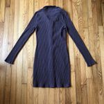 Project Social T  NWT Women's Charlize Button Front Rib Dress Brown Size M Photo 6