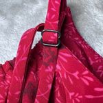 Jonathan Martin Vintage Y2K Babydoll Dress Womens 7 Red Floral Spaghetti Strap Photo 10