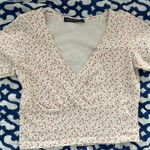 Brandy Melville Floral Amara Top Photo 0