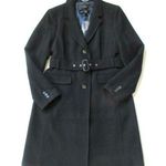 J.Crew NWT Belted Lady Day Topcoat in Black Italian Doublecloth Wool Coat 4 Photo 0