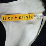 Alice + Olivia  Odette Lace Top Halter Mini Sheath Dress Black Size 2 Coquette Photo 9