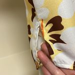 Blackbough  Classic Yellow Polo Exclusive Floral Hawaiian Beach Coverup Shirt | S Photo 7