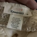 Urban Romantics  New Cream Eyelet Milk Maid Crop Top Photo 2