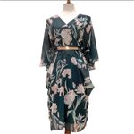 City Chic Green Cocktail Dress 20 Plus Size Semi Formal Dress Holiday Party Boho Photo 5