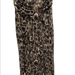 Connected Apparel Brush Stroke One Shoulder Strappy Mini Formal Draped Dress Photo 2