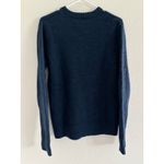 Banana Republic Sweater Mens Medium Blue Argyle Lambs Wool Preppy Quiet Luxury Photo 1