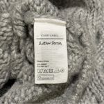 & Other Stories & Other Stories XS Gray Wool Alpaca Blend Chunky Open Knit Pullover Sweater Photo 3