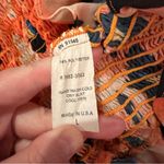 RTR Waverly Grey Sally Cheetah Leopard Print Orange‎ Multicolor Mini Dress Sz L Orange Size L Photo 8