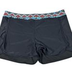 SheIn Women's Black Aztec Printed Waistband Boyshort Swim Bottoms 20W Plus Size Photo 0