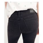 Madewell  9" Mid-Rise Skinny Jeans in Black Sea Size 27 Photo 4