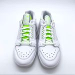 Adidas  White Green SlamCourt Original Sneakers Photo 2