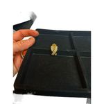 Dior Vintage Christian  signed single earring multiple rhinestones X shaped earri Photo 5