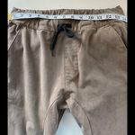 PacSun  Tan Faux Suede Jogger Pants Size Small Photo 7