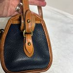 Dooney & Bourke Vintage Brown and Blue Crossbody/Satchel Collector Photo 5