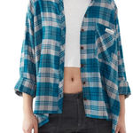 Urban Outfitters  BDG Brendon Plaid Woven Button-Up Shirt M NWT Photo 0