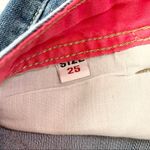 EXIT Medium Wash Denim Bermuda Jean Shorts Size 25 Photo 8