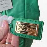 Badgley Mischka Green Leather Italian Jodie Tote Luxury Designer Shoulder Bag Photo 7