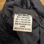 Talbots Vintage Size Large Gray Velvet Floral Overall Dress Whimsigoth Goth Photo 11