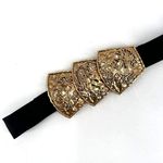 Vintage Boudon Hammered Gold Photo 1