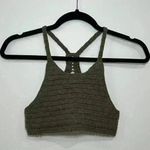 Illa Illa Knitted olive green crop Photo 0