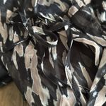 Cupshe Stylish Black and White Swim Cover-Up Size small Photo 5