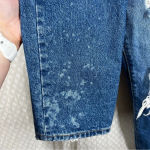 Levi's Levi’s‎ Premium Dark Wash Distressed 501 High Rise Jeans Photo 2
