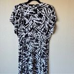 Tommy Bahama Black White Sun Dress Womens M Casual Classic Comfort Short Sleeve Photo 8