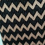 Auditions Black & Gold Short Dress with Open Back Photo 2