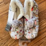 Kensie Cocktail Happy Hour Fuzzy slippers Size Large 9 10 Photo 1