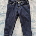 Rocawear  Dark Wash Capri Cropped Jeans Juniors Size 7 Photo 0