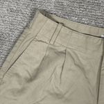 Madewell  Pants Womens 10 Petite The Harlow Wide Leg Drapey Twill Linen Blend Photo 2