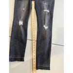 Judy Blue Skinny Jeans Women 28" Distressed Raw Hem Stretch Travel Grunge Punk Photo 6
