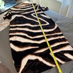 Chico's Chico’s Travelers Zebra Print Slinky Midi Dress. Size 20-22/ 4. Photo 11