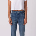 Amo Easy Army Trouser Jeans Size 28 Blue Photo 0