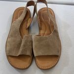 Born Suede Slingback Sandals Tan Comfort Casual Women Size 8 Photo 1