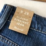 Madewell  Womens Jeans Classic Straight Jean Cropped High Rise 28 Photo 4