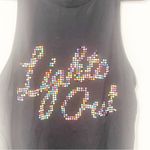 3.1 Phillip Lim  Size Small Black Lights Out Combo Tank Top Cotton Silk Photo 2
